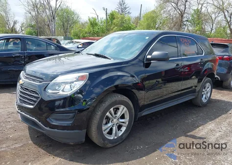 2017 Chevrolet Equinox Ls from USA, damaged, VIN 2GNALBEK0H1582318